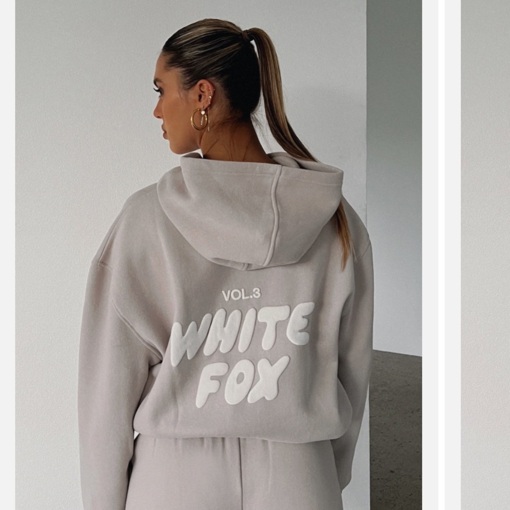 White Fox Hoodie